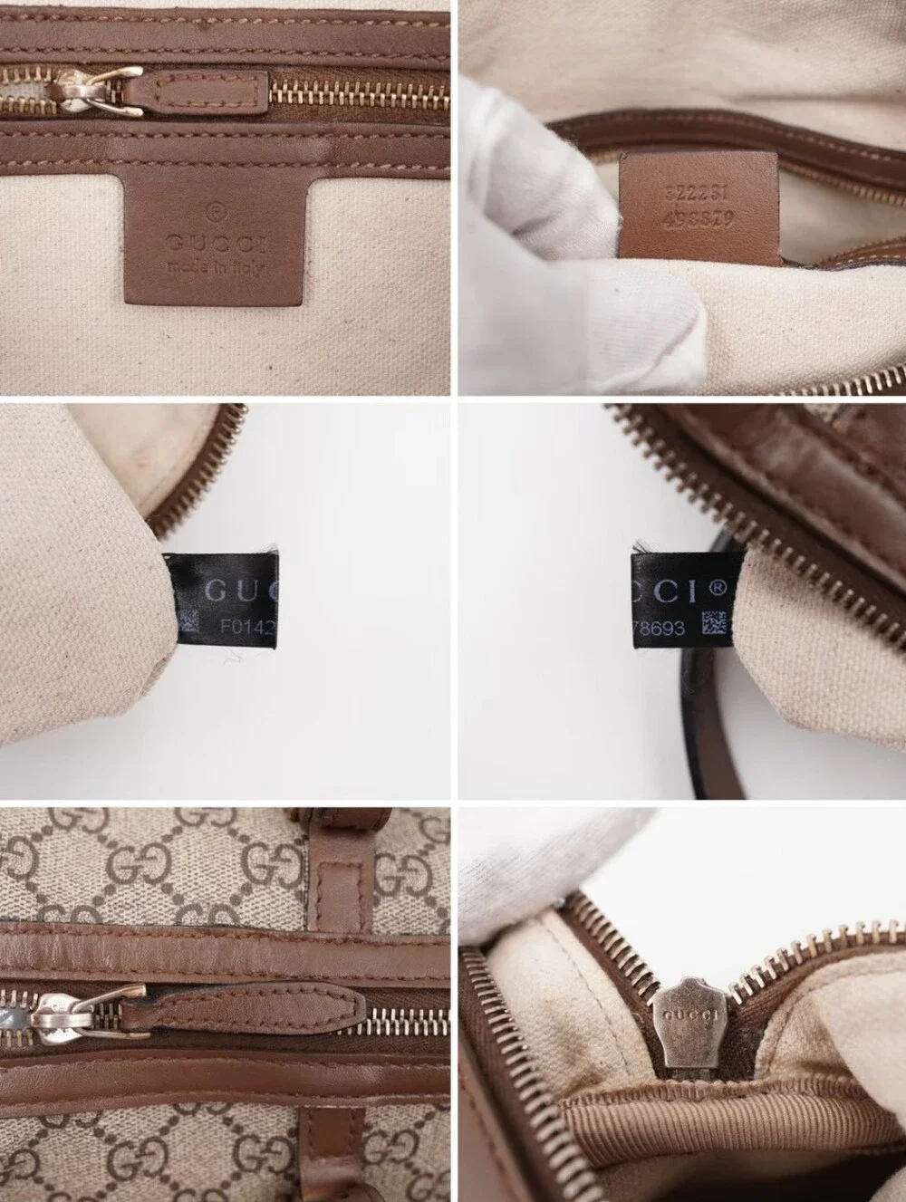CK35 💟 GUCCI GG Supreme Monogram Nice Boston